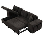 Eiram UrbanoFlex 5‑Seater Sofa Cum Bed with Storage