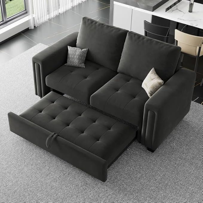 Eiram Cloudora 3-in-1 Convertible Sofa Cum Bed for Living Room