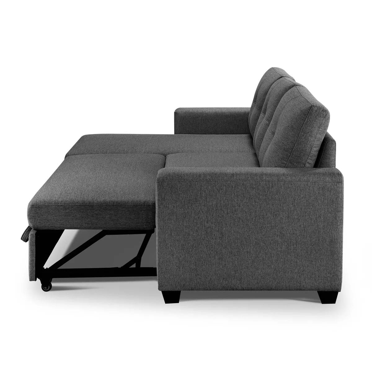 Eiram Floza 5-Seater RHS L Shape Sofa Cum Bed with Storage