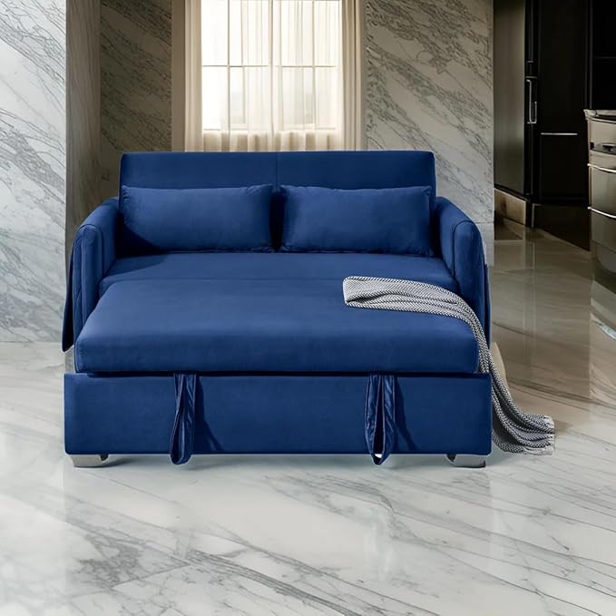 Eiram DuoNap 2‑Seater Sofa Cum Bed with Pull‑Out Bed