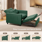 Eiram Zenfold 3-in-1 Sofa Cum Bed | Convertible Accent Chair