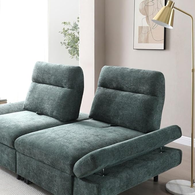 Eiram Dual Ease 3-in-1 Convertible Recliner Sofa Cum Bed