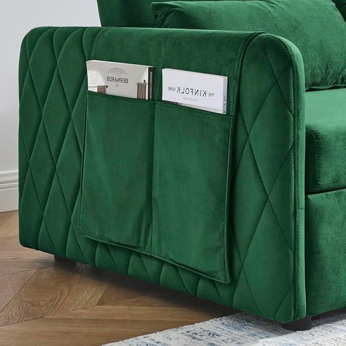 Eiram DuoNap 2‑Seater Sofa Cum Bed with Pull‑Out Bed