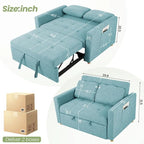 Eiram  FlexiFold 3-in-1 Convertible Sofa Cum Bed for Living Room