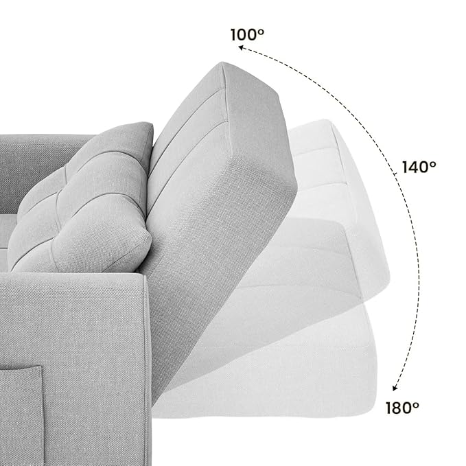 Eiram Zenfold 3-in-1 Sofa Cum Bed | Convertible Accent Chair