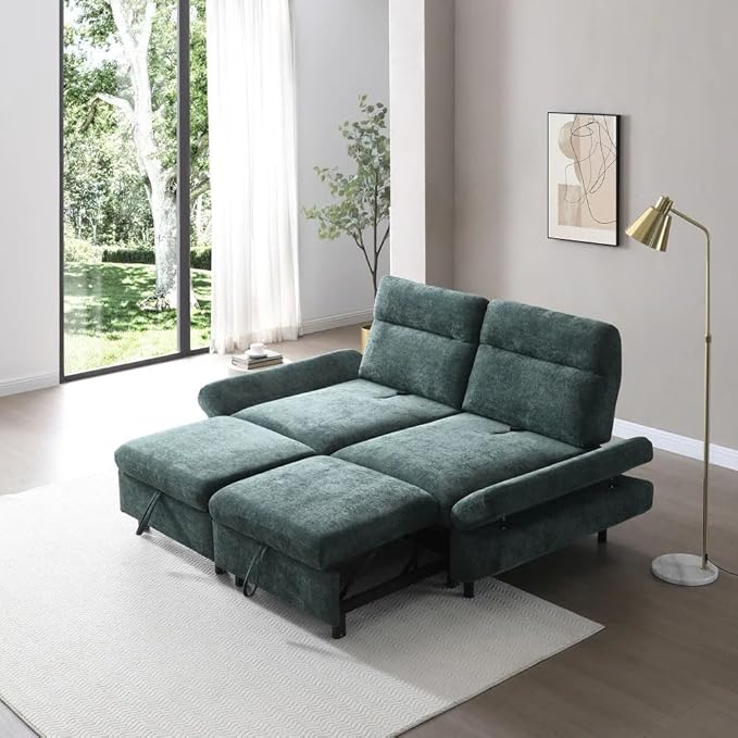 Eiram Dual Ease 3-in-1 Convertible Recliner Sofa Cum Bed