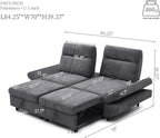 Eiram Dual Ease 3-in-1 Convertible Recliner Sofa Cum Bed