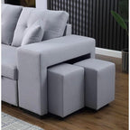 Eiram UrbanoFlex 5‑Seater Sofa Cum Bed with Storage