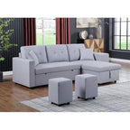 Eiram UrbanoFlex 5‑Seater Sofa Cum Bed with Storage