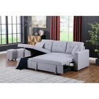 Eiram UrbanoFlex 5‑Seater Sofa Cum Bed with Storage