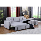 Eiram UrbanoFlex 5‑Seater Sofa Cum Bed with Storage