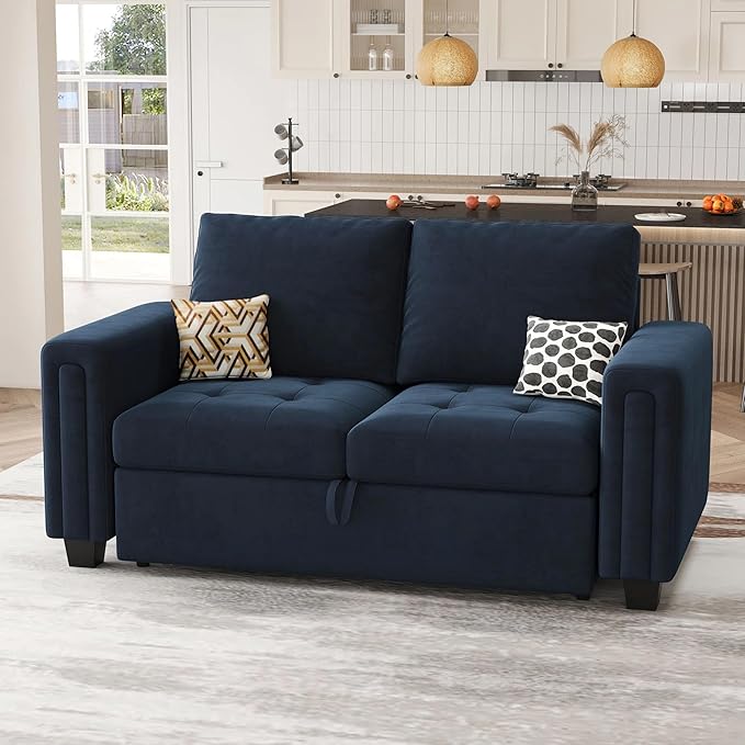 Eiram Cloudora 3-in-1 Convertible Sofa Cum Bed for Living Room