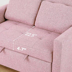 Eiram FlexiFold 3-in-1 Convertible Sofa Cum Bed for Living Room