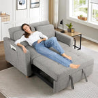 Eiram FlexiFold 3-in-1 Convertible Sofa Cum Bed for Living Room