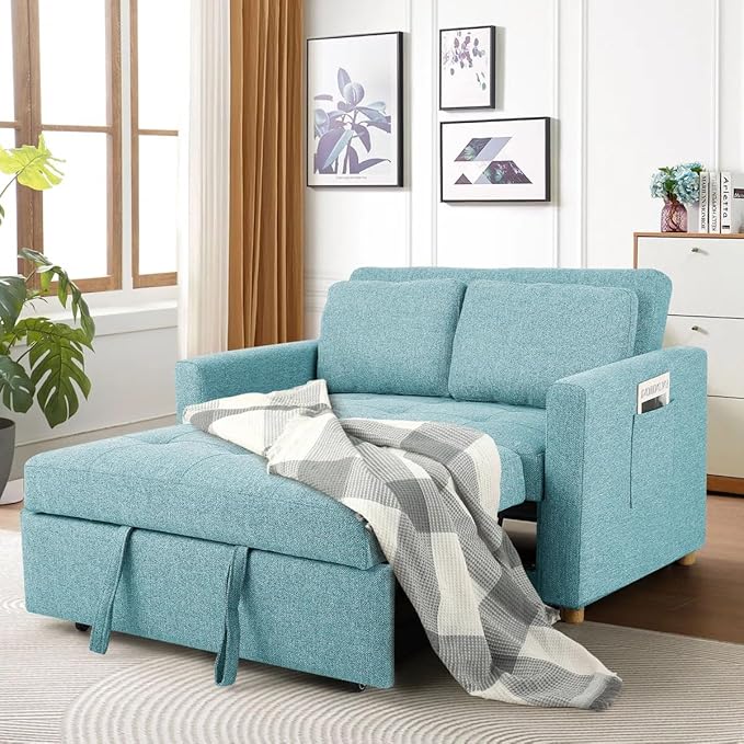 Eiram  FlexiFold 3-in-1 Convertible Sofa Cum Bed for Living Room