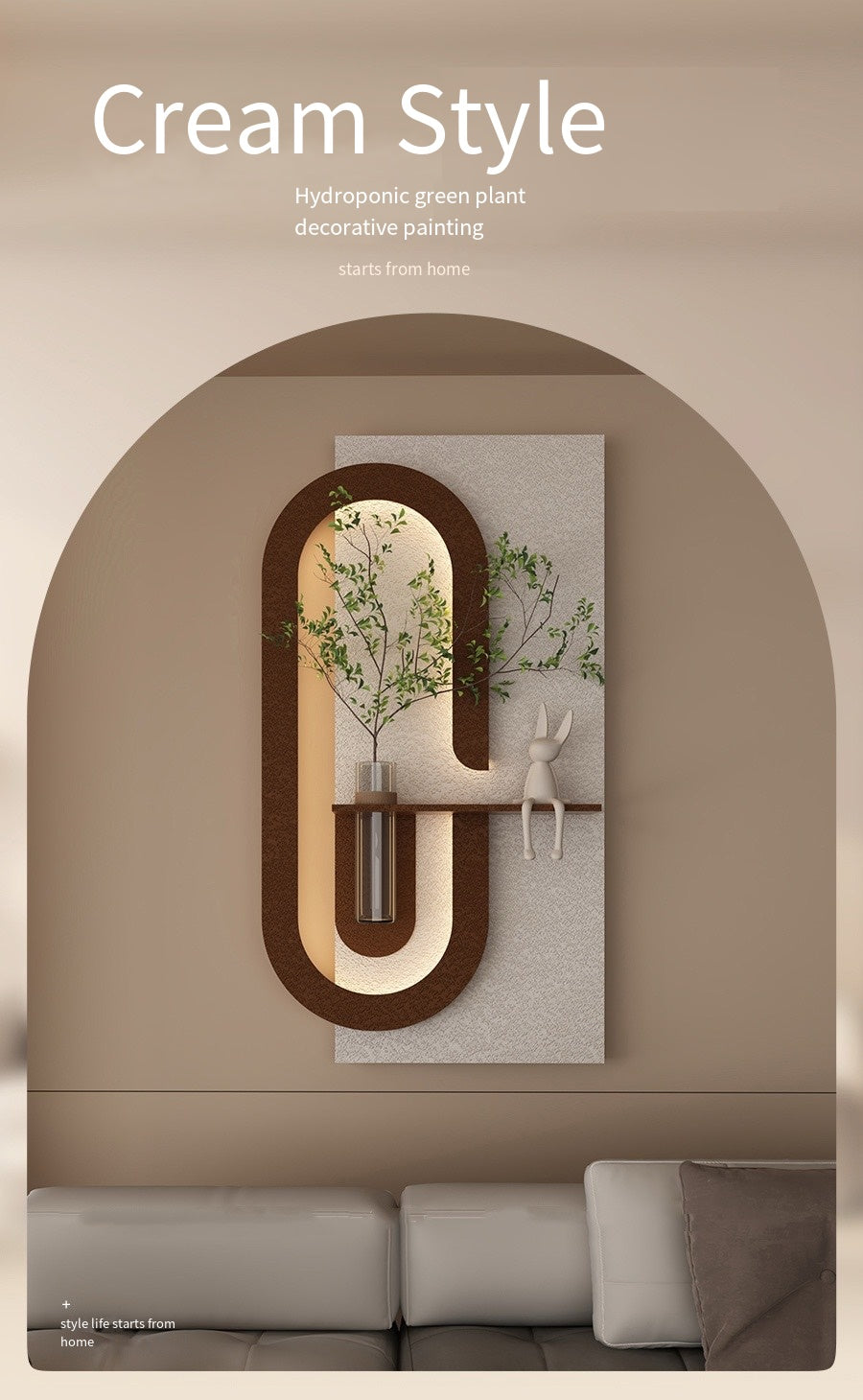 Eiram Serene Beauty Modern Wall Decor