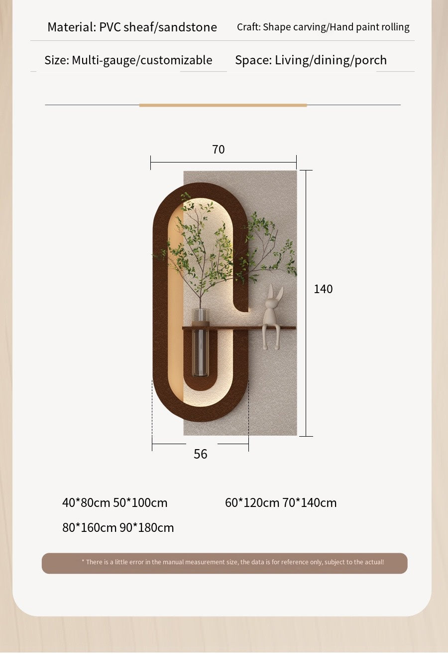 Eiram Serene Beauty Modern Wall Decor